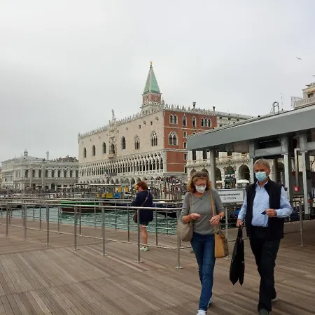 公寓 Venice San Marco Lovely Attic Two Bedroom Ac - Wi-Fi 威尼斯